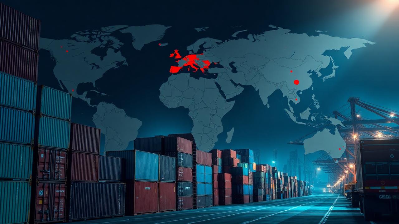 Como a guerra impacta o comércio exterior e o transporte de container em Santos